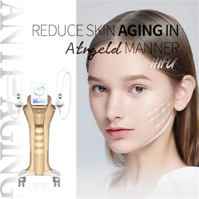 Αντιρυτιδική μηχανή 7d Rf Mmfu Skin Tightening Face Lifting