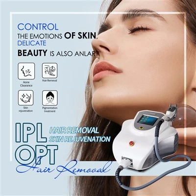 Φορητό μίνι IPL μόνιμη αποτρίχωση με λέιζερ