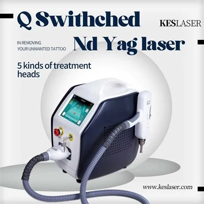 Σύστημα λέιζερ Qswitched ND YAG